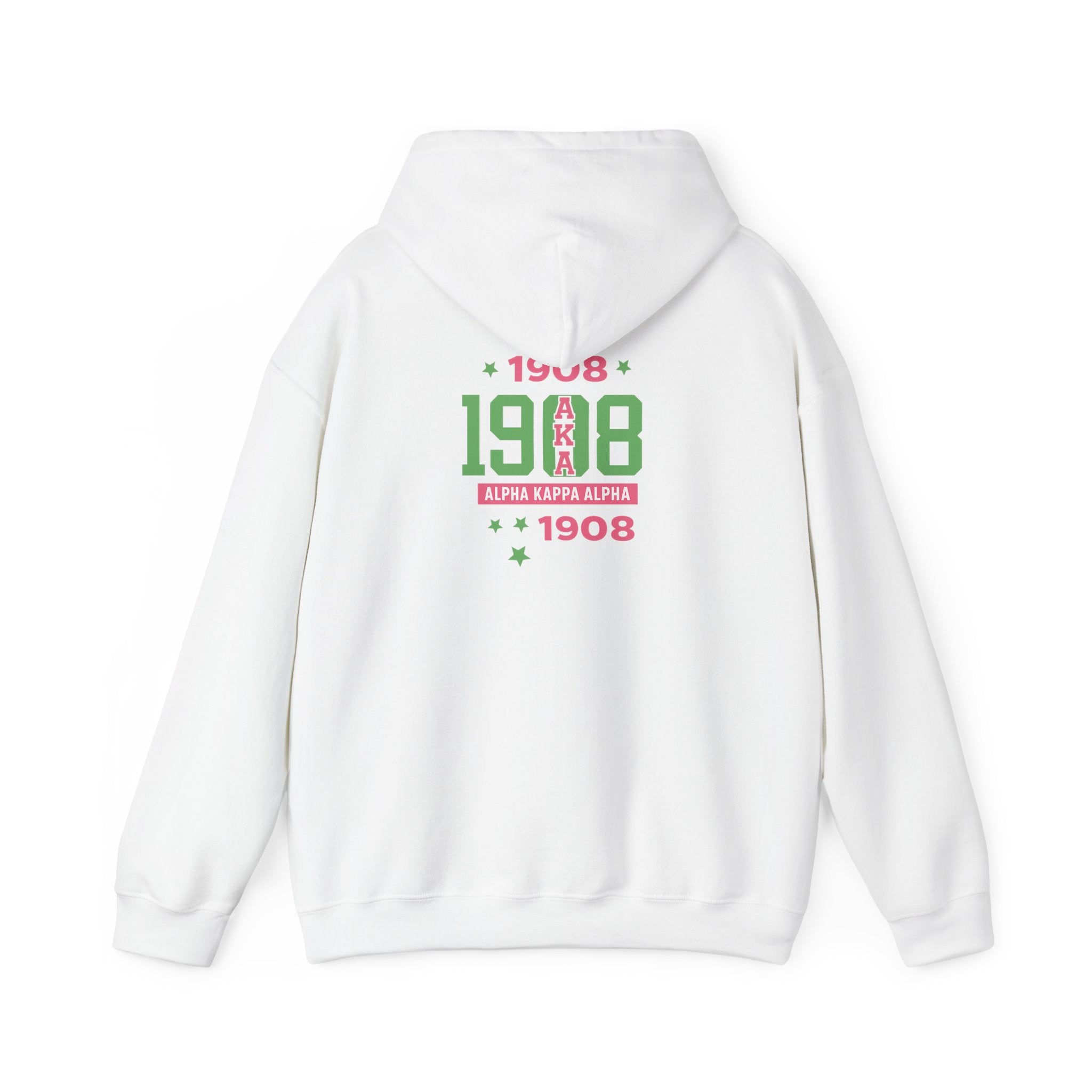 Alpha Kappa Alpha 1908 Hoodie — Vintage Sorority Crest Pullover