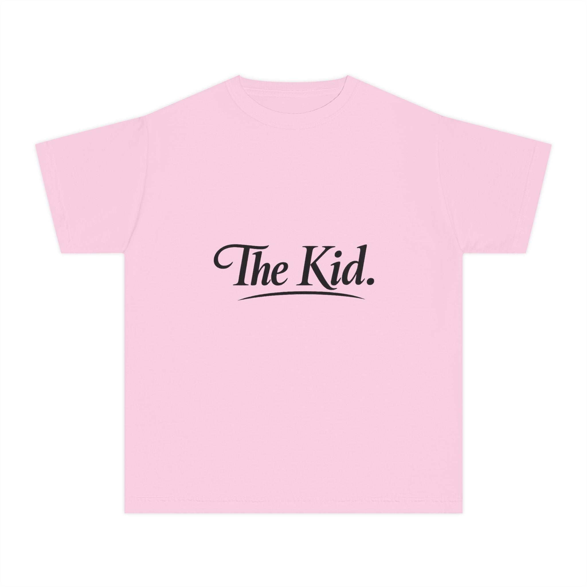 Youth Tee "The Kid" — Retro Script Graphic Kids T-Shirt