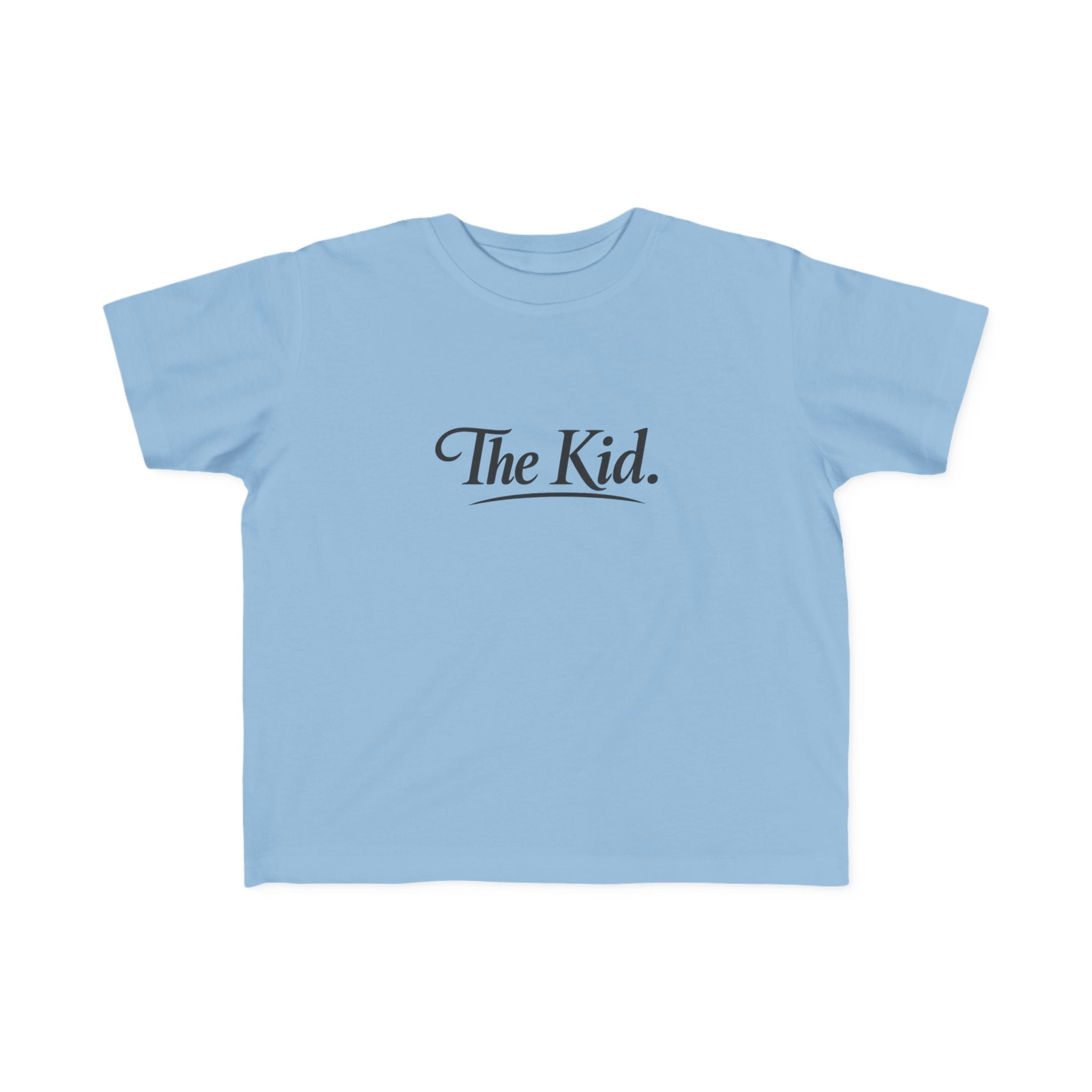 Toddler Tee — "The Kid." Script Graphic Kids Shirt