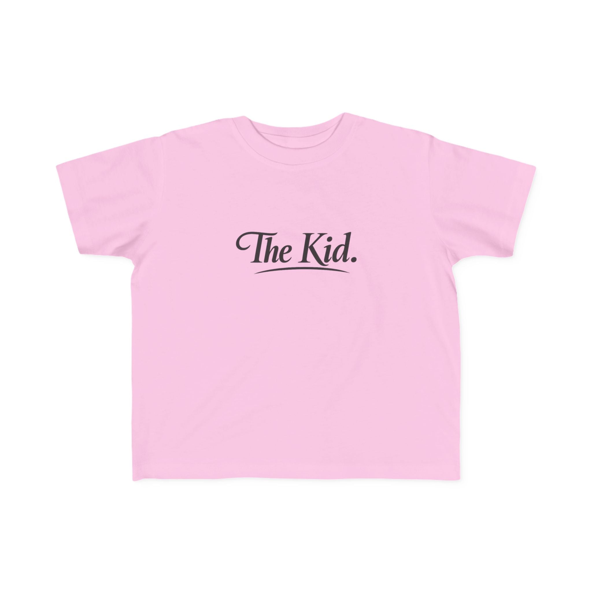 Toddler Tee — "The Kid." Script Graphic Kids Shirt