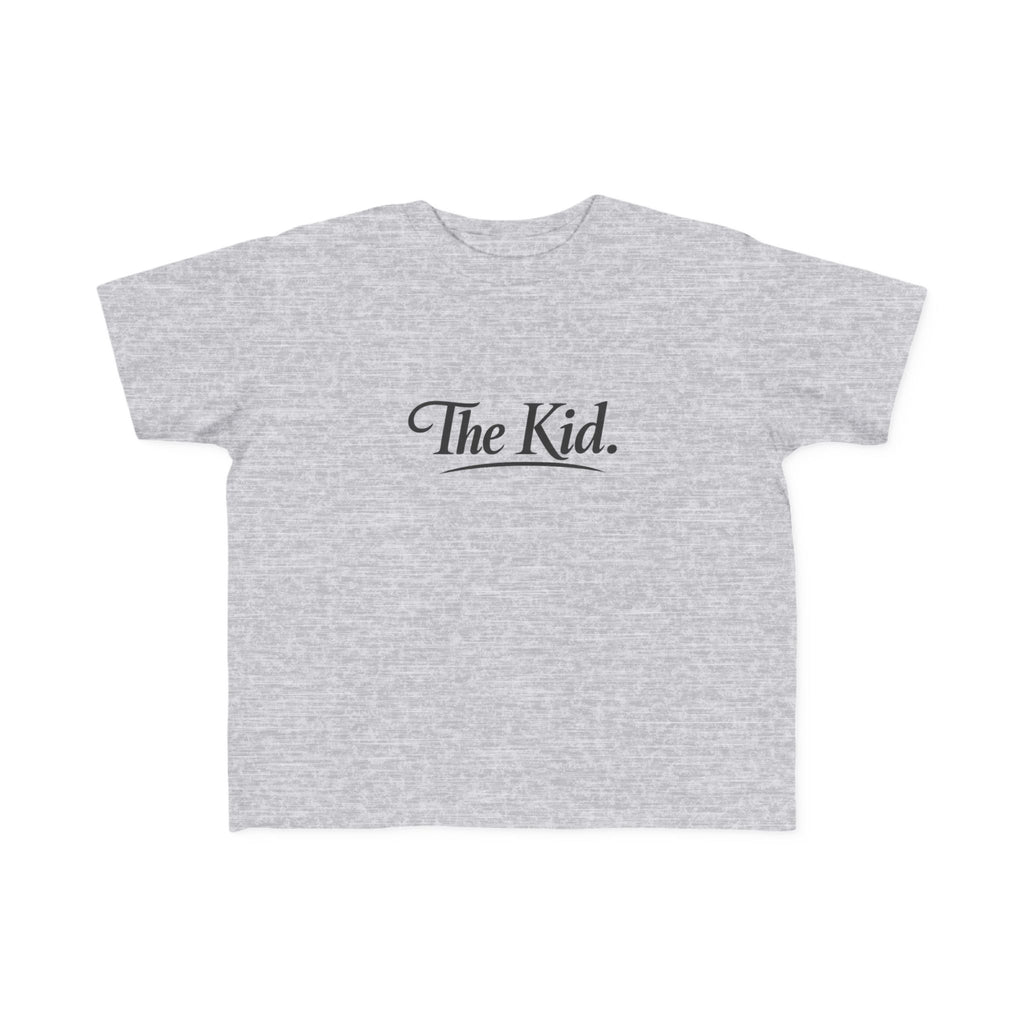 Toddler Tee — "The Kid." Script Graphic Kids Shirt