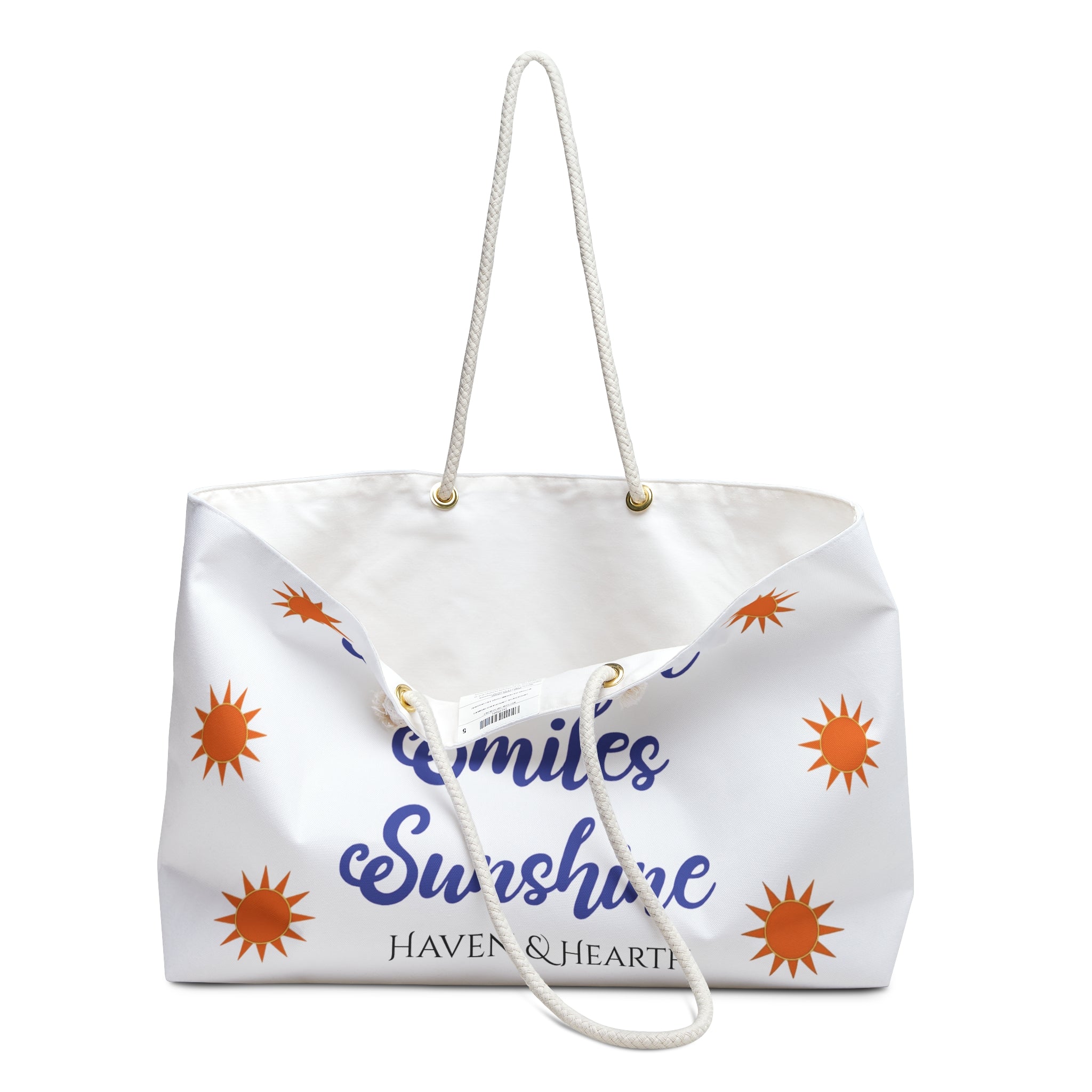 Summer Smiles Sunshine Weekender Bag