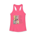 She Is Mom Racerback Tank