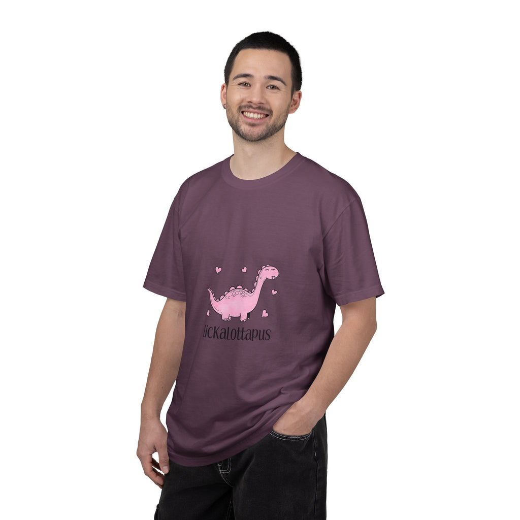 Lickalottapus T-Shirt — Cute Pink Dinosaur Graphic Tee