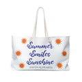 Summer Smiles Sunshine Weekender Bag