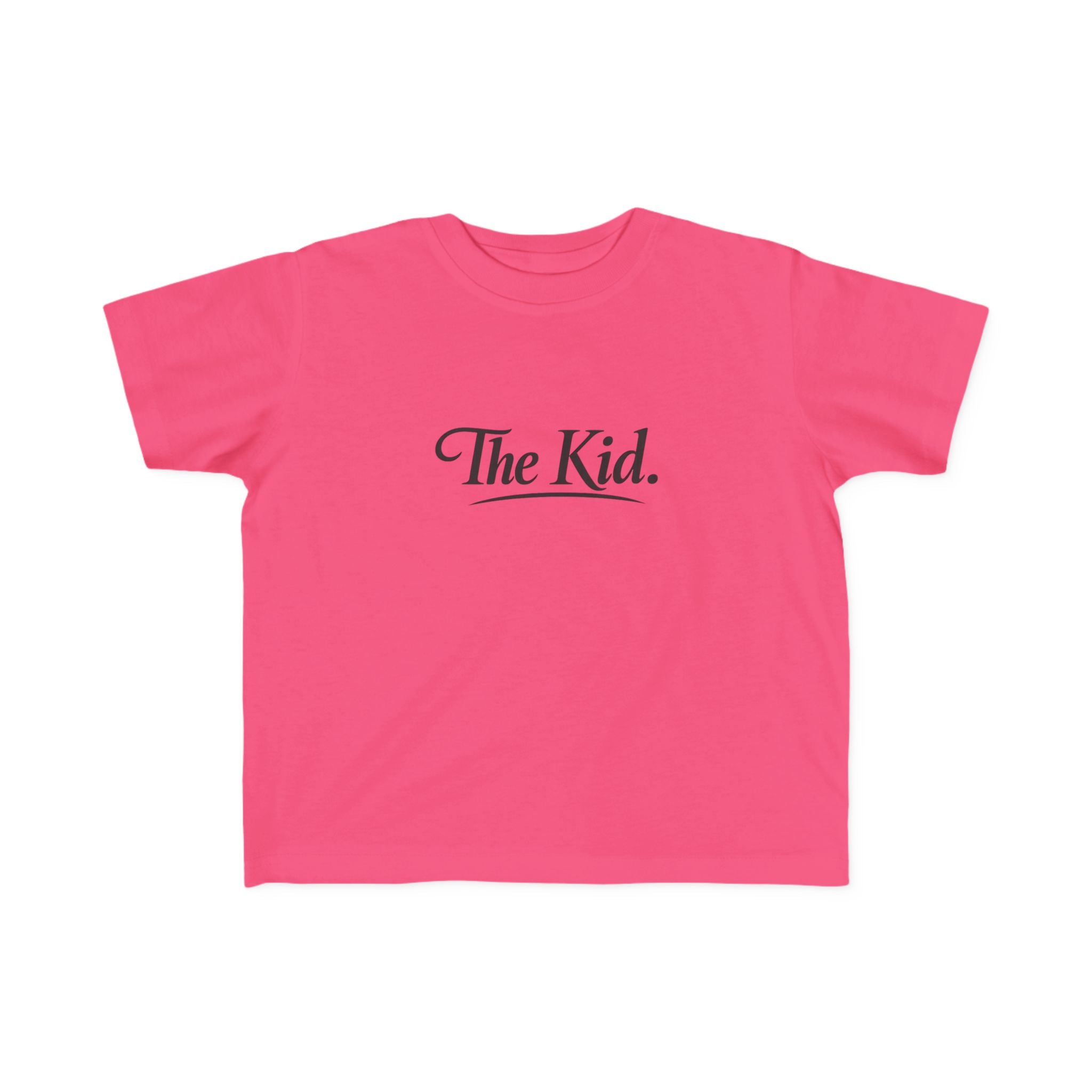 Toddler Tee — "The Kid." Script Graphic Kids Shirt
