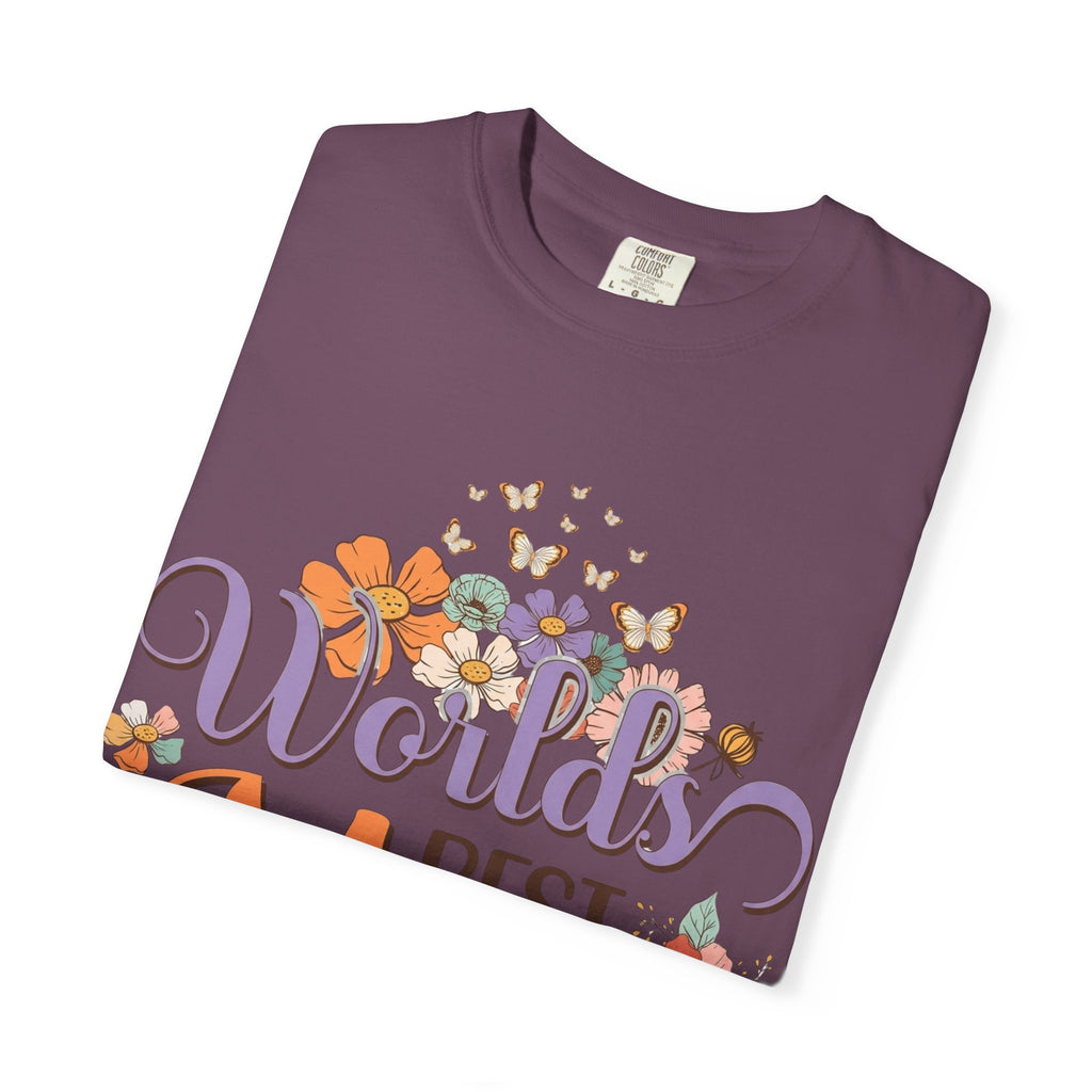 World's Best Mom T-Shirt — Floral Butterflies Mother's Day Tee