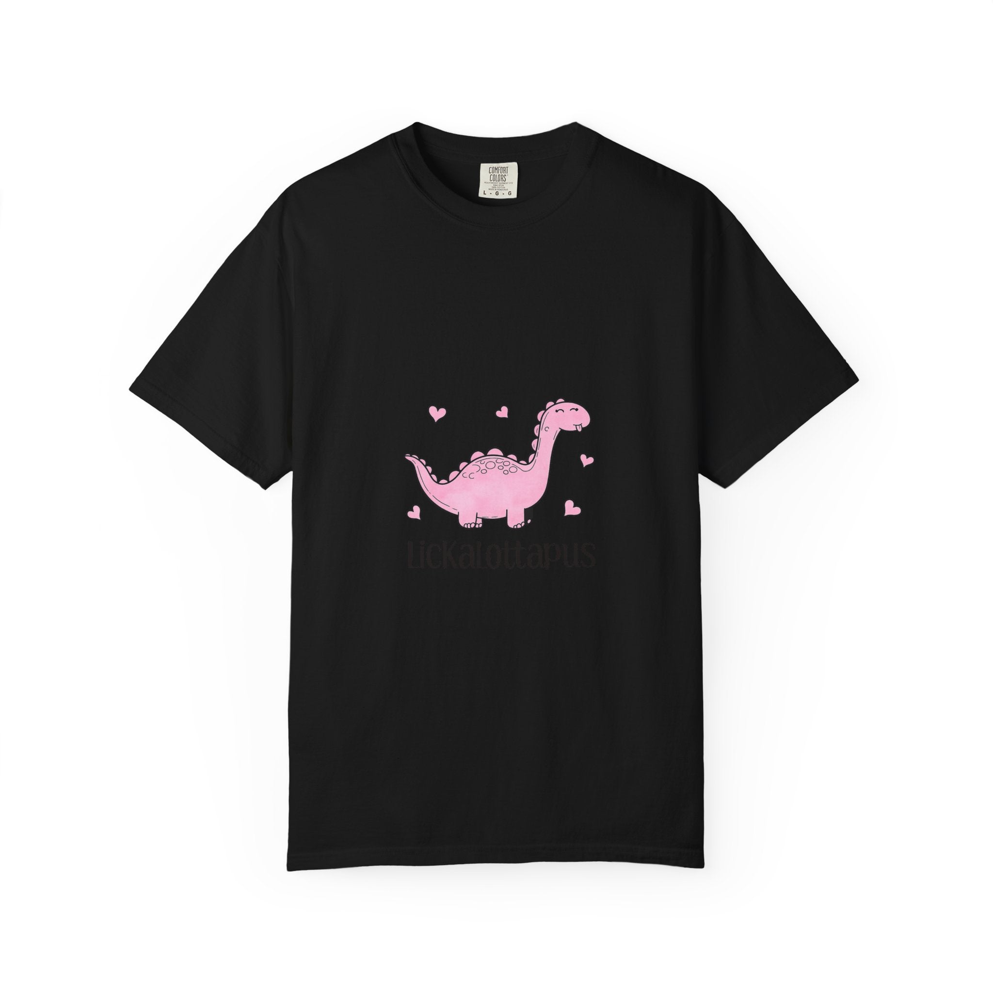 Lickalottapus T-Shirt — Cute Pink Dinosaur Graphic Tee