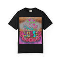 Proud Nurse T‑Shirt — Colorful Floral Hearts Design, Gift for Nurses