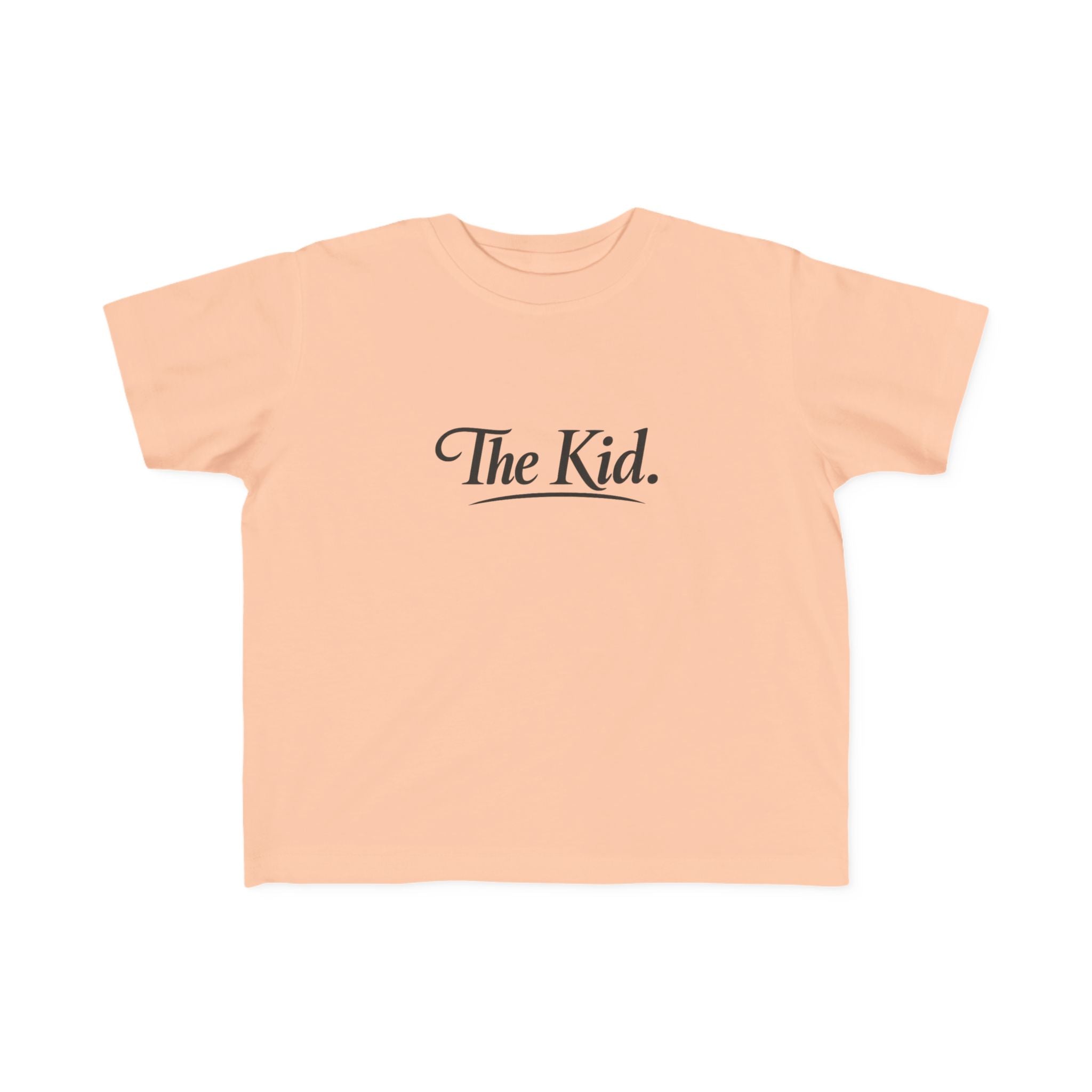 Toddler Tee — "The Kid." Script Graphic Kids Shirt