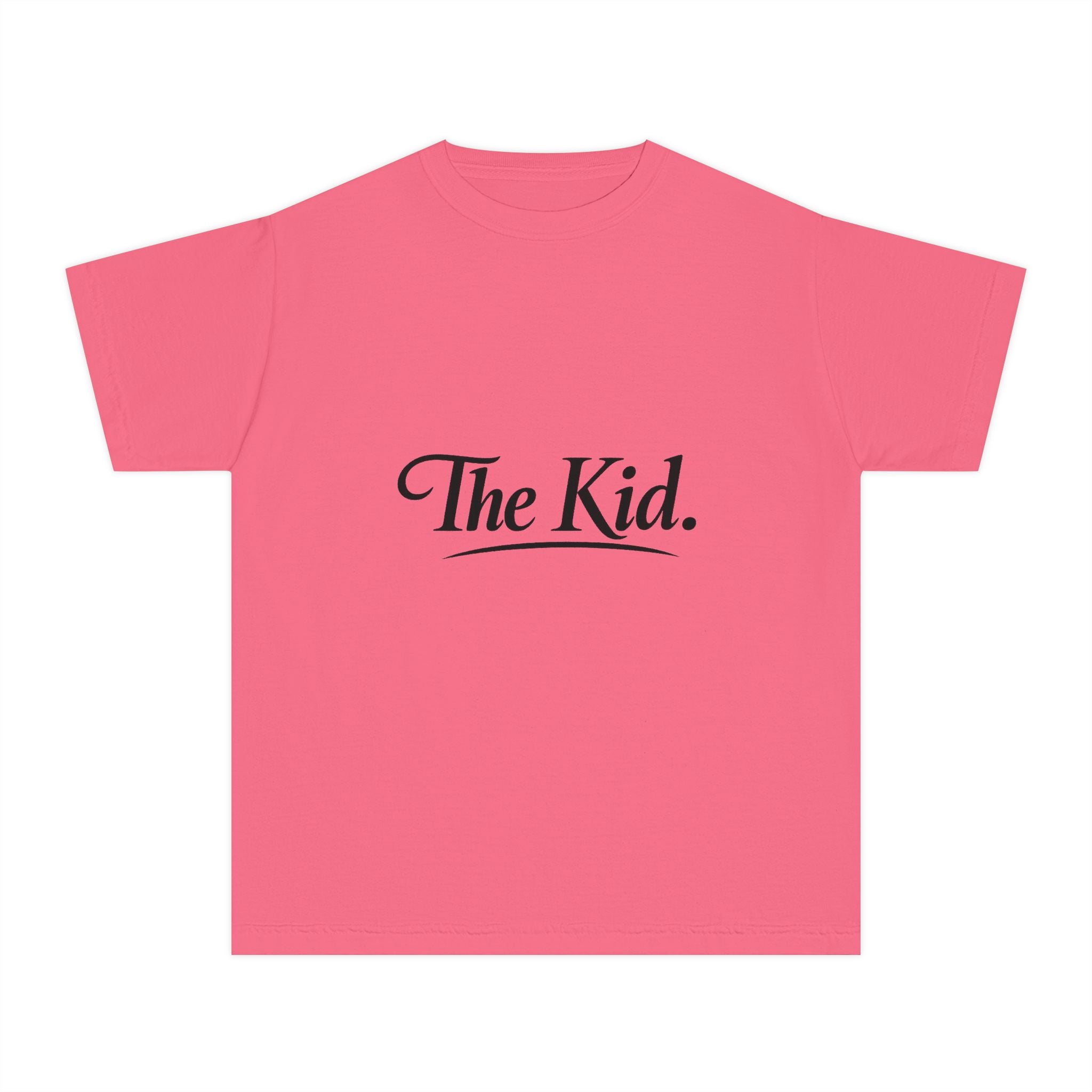 Youth Tee "The Kid" — Retro Script Graphic Kids T-Shirt