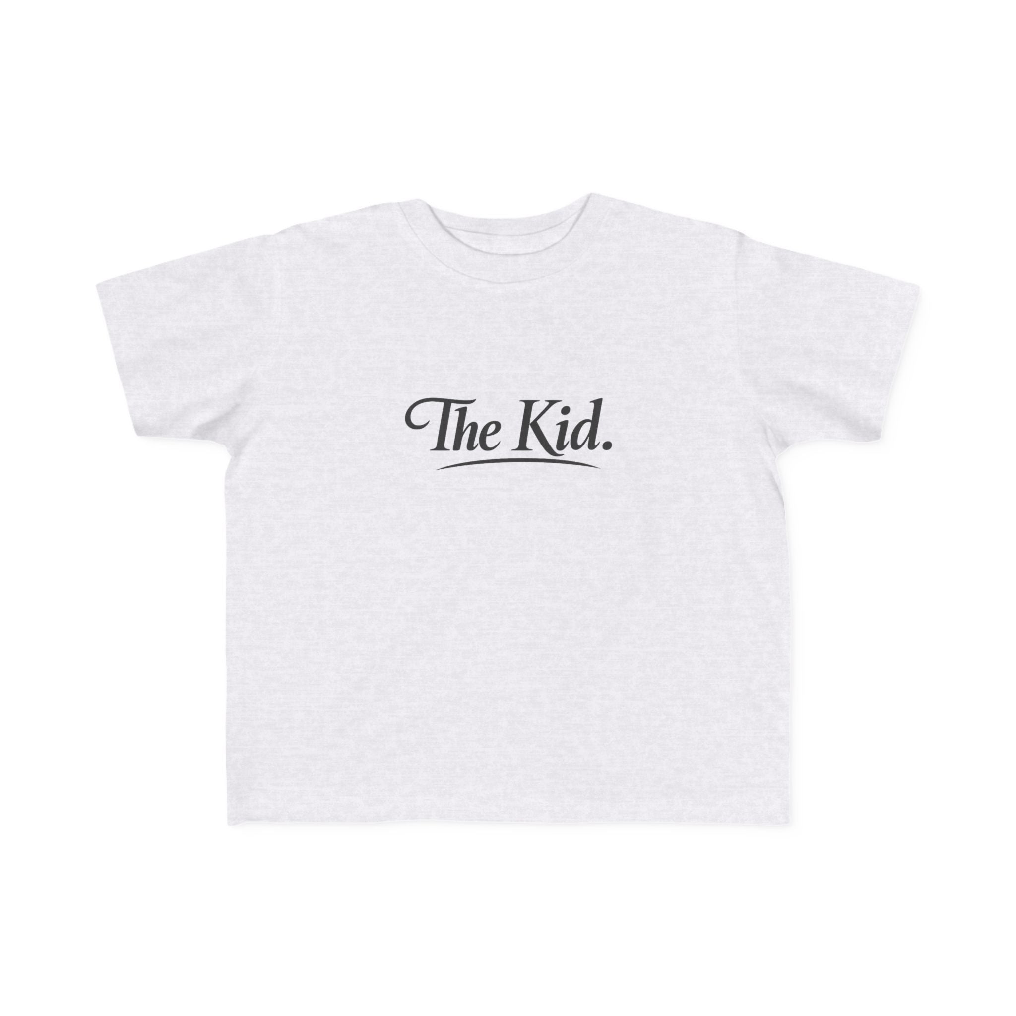 Toddler Tee — "The Kid." Script Graphic Kids Shirt