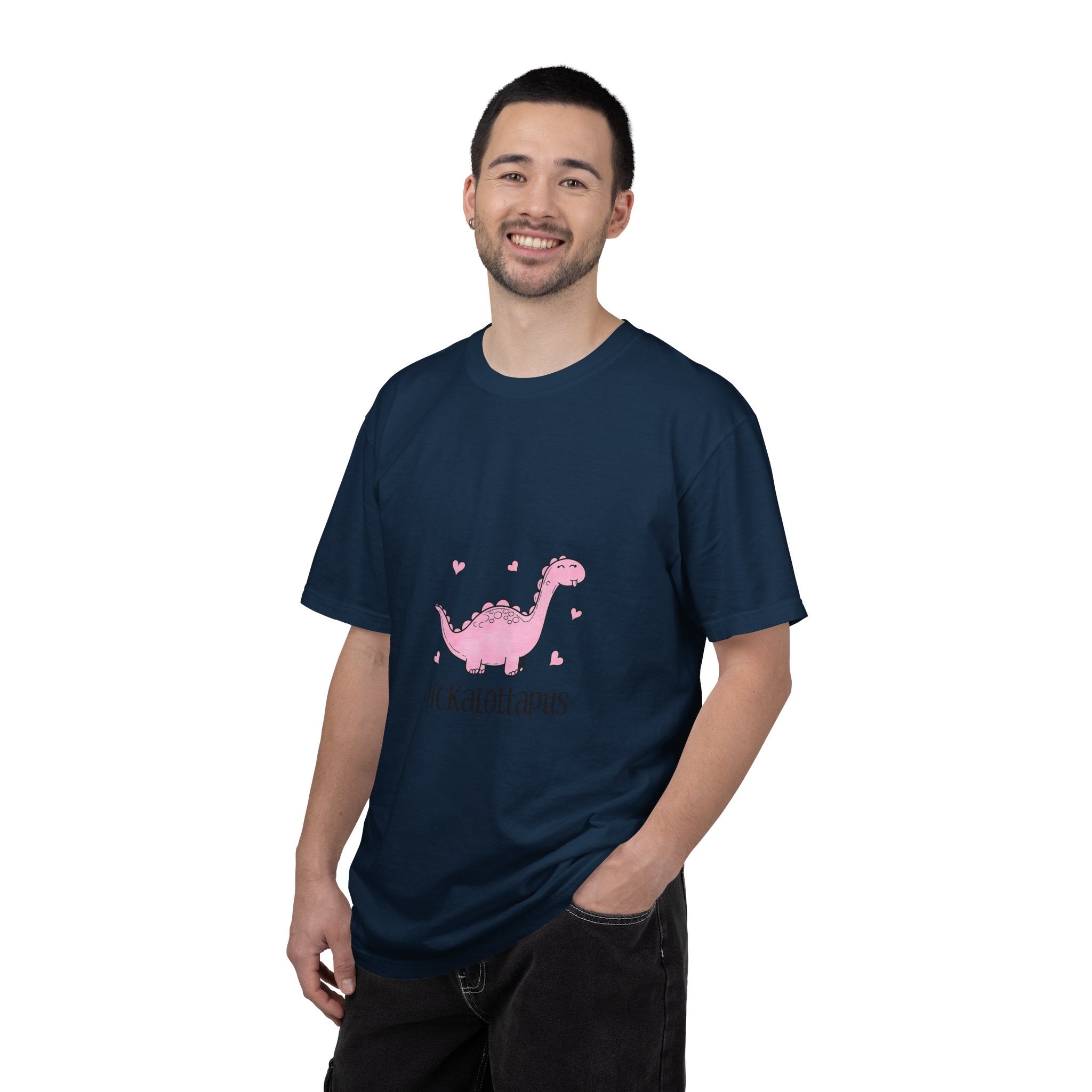 Lickalottapus T-Shirt — Cute Pink Dinosaur Graphic Tee