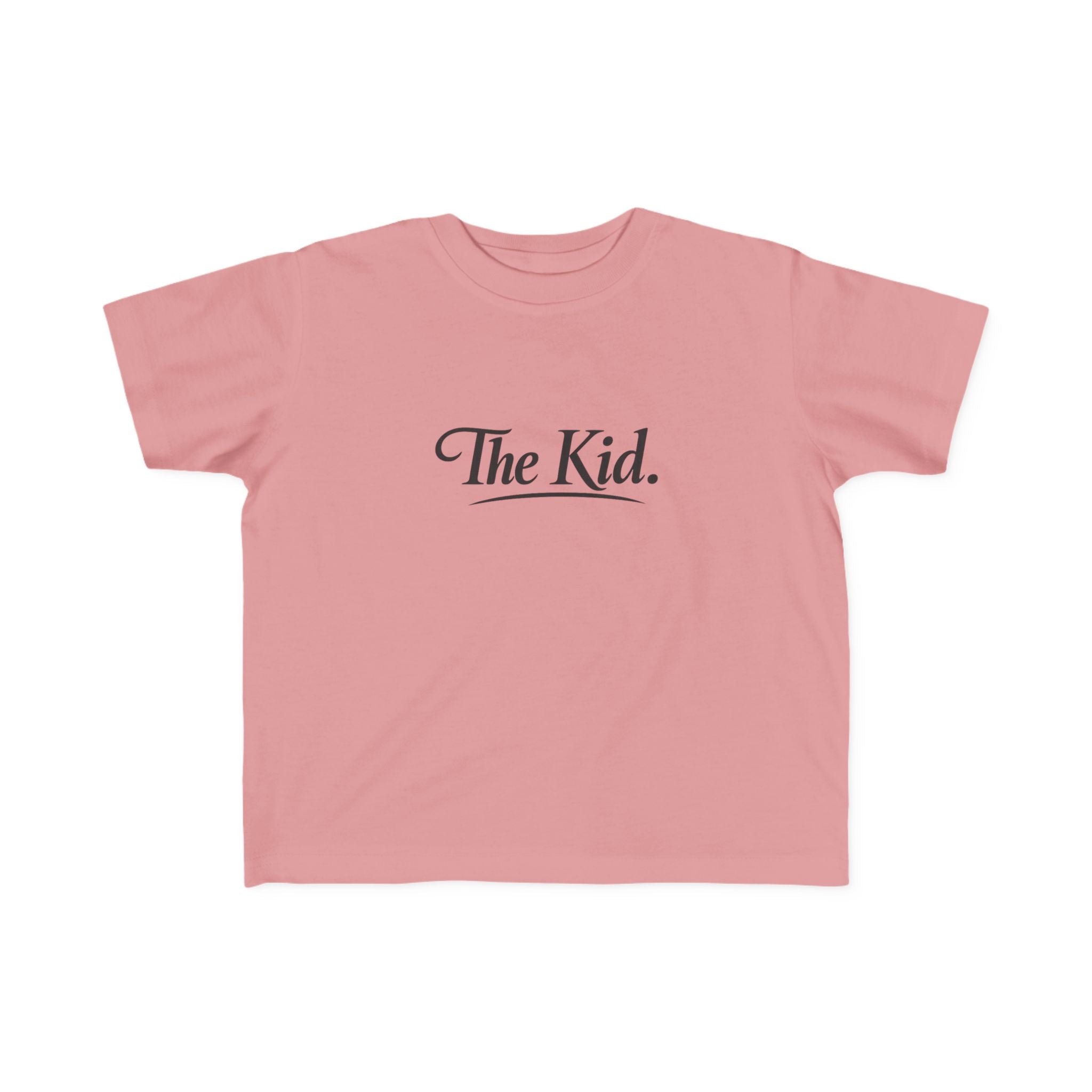 Toddler Tee — "The Kid." Script Graphic Kids Shirt