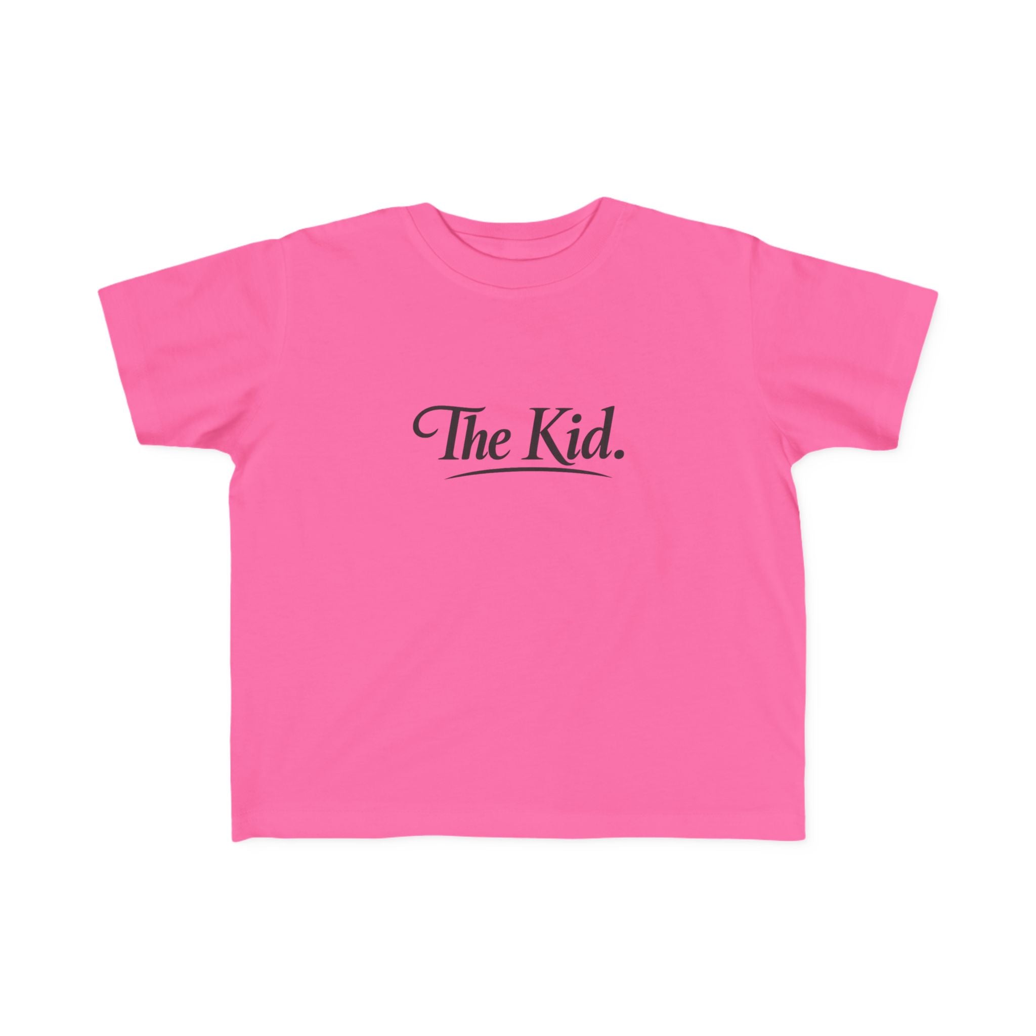 Toddler Tee — "The Kid." Script Graphic Kids Shirt