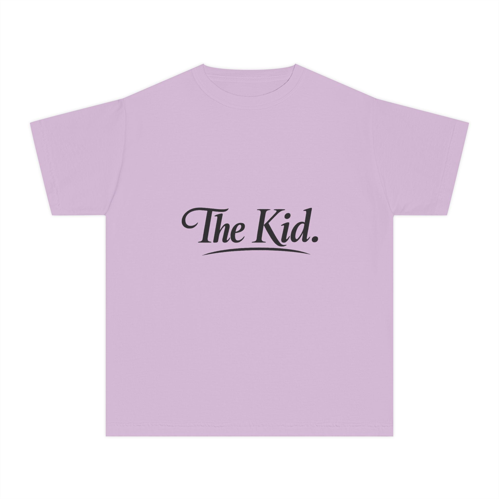Youth Tee "The Kid" — Retro Script Graphic Kids T-Shirt